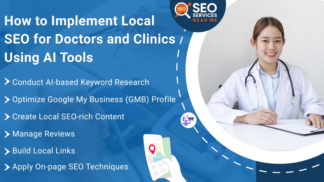 How to Implement Local SEO for Doctors and Clinics Using AI Tools